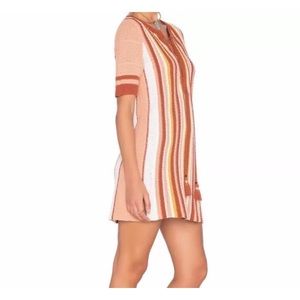 Free People Lollipop Lace-up Sweater Dress